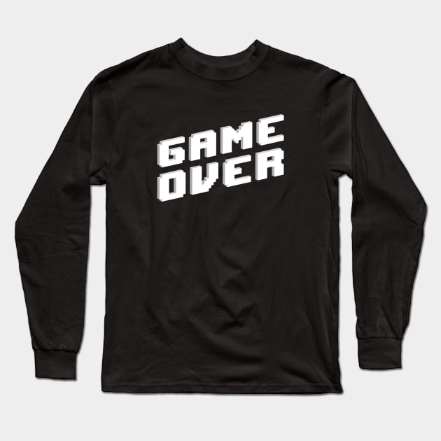 Game Over Long Sleeve T-Shirt by LR_Collections